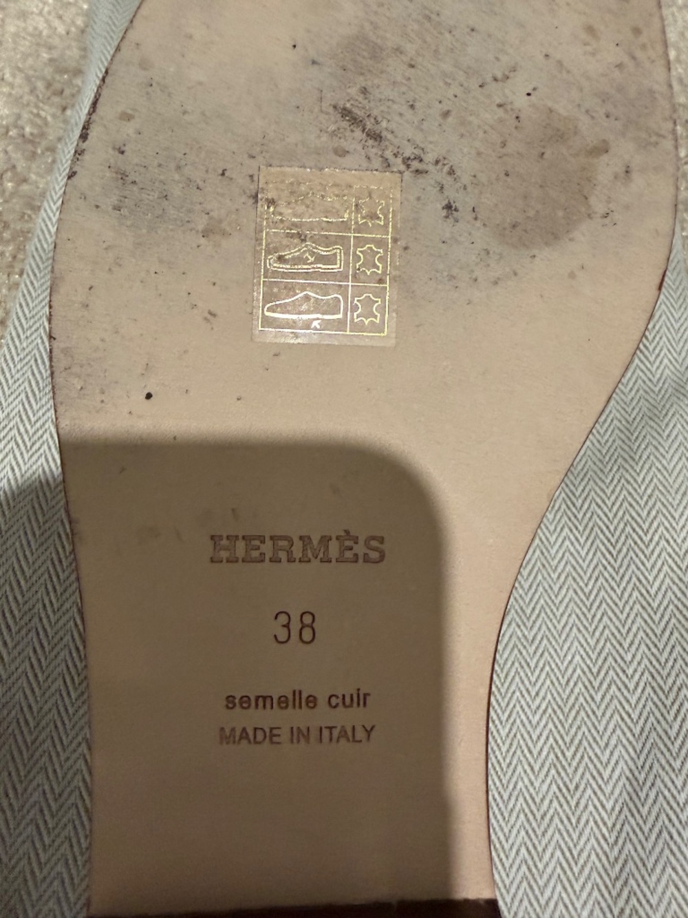 Hermes Oran sandals - Picture 4 of 6